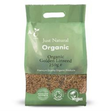 Organic Golden Linseed 250g