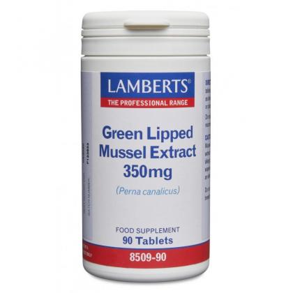Green Lipped Mussel Extract 350mg tablets