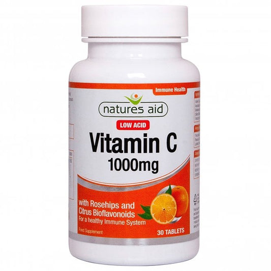 Vitamin C 1000mg Low Acid(with Rosehips & Citrus Bioflavonoids)