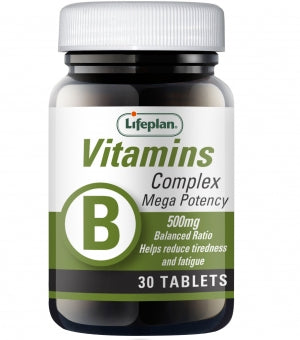 Vitamin B Complex (Mega) x 30 Tablets