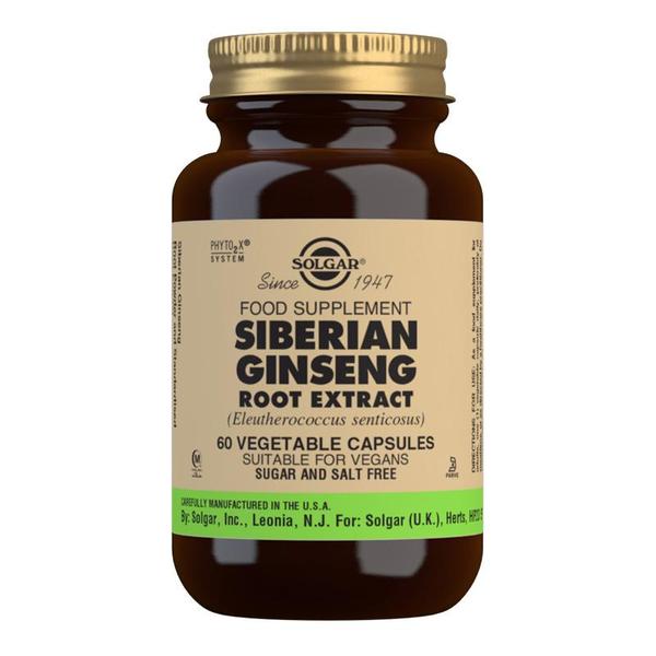 SFP Siberian Ginseng Root Extract Vegetable Capsules