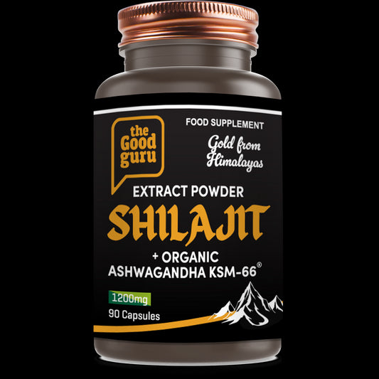 Gold Shilajit + Ashwagandha KSM66 - 90 Caps
