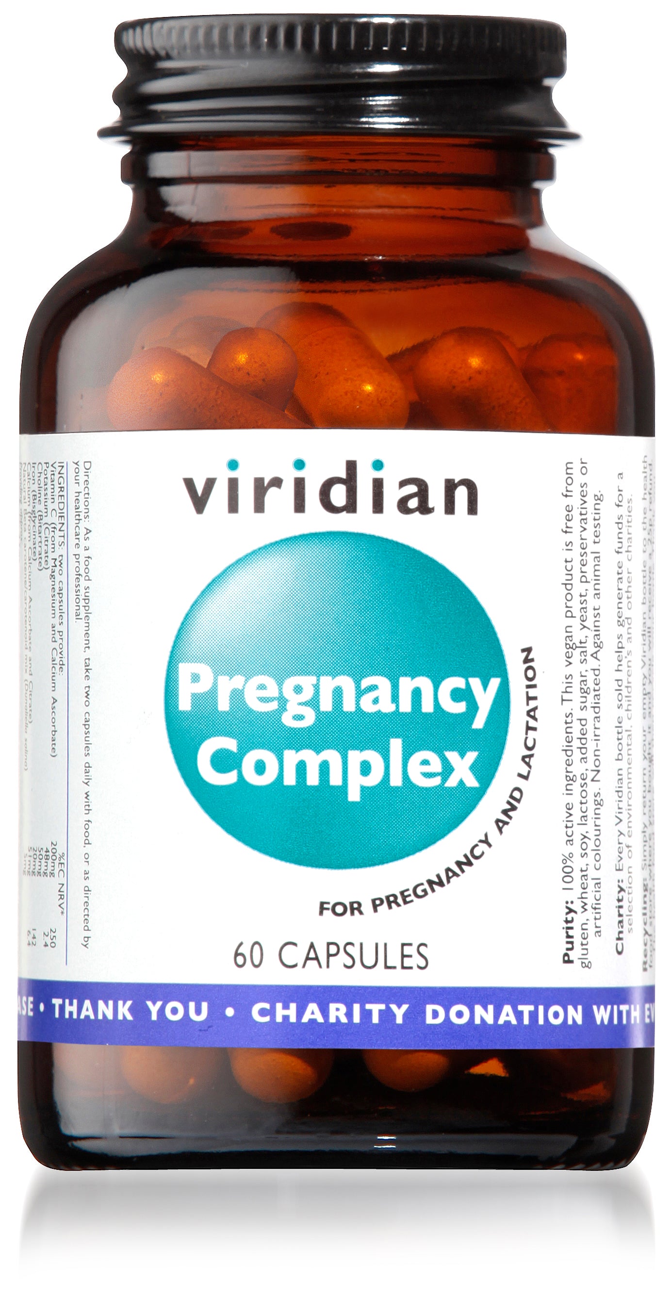 Pregnancy Complex Veg Caps 60 (for pregnancy & lactation)