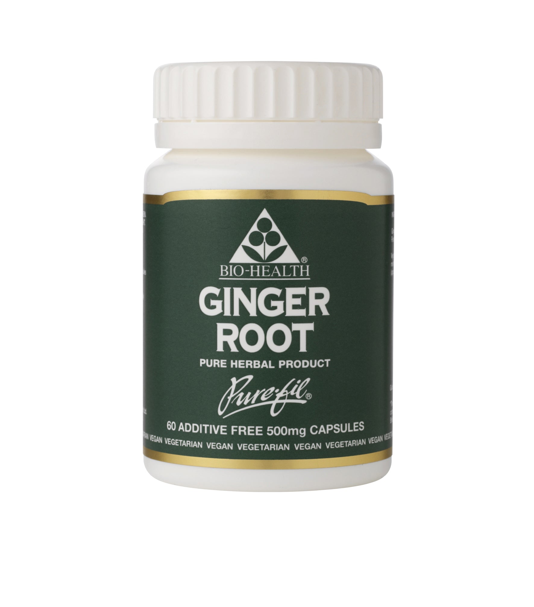 Ginger Root 500mg Capsules for Digestive Support – Good Health Shop