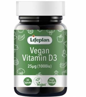 Vegan Vitamin D3 1000iu (30 caps)