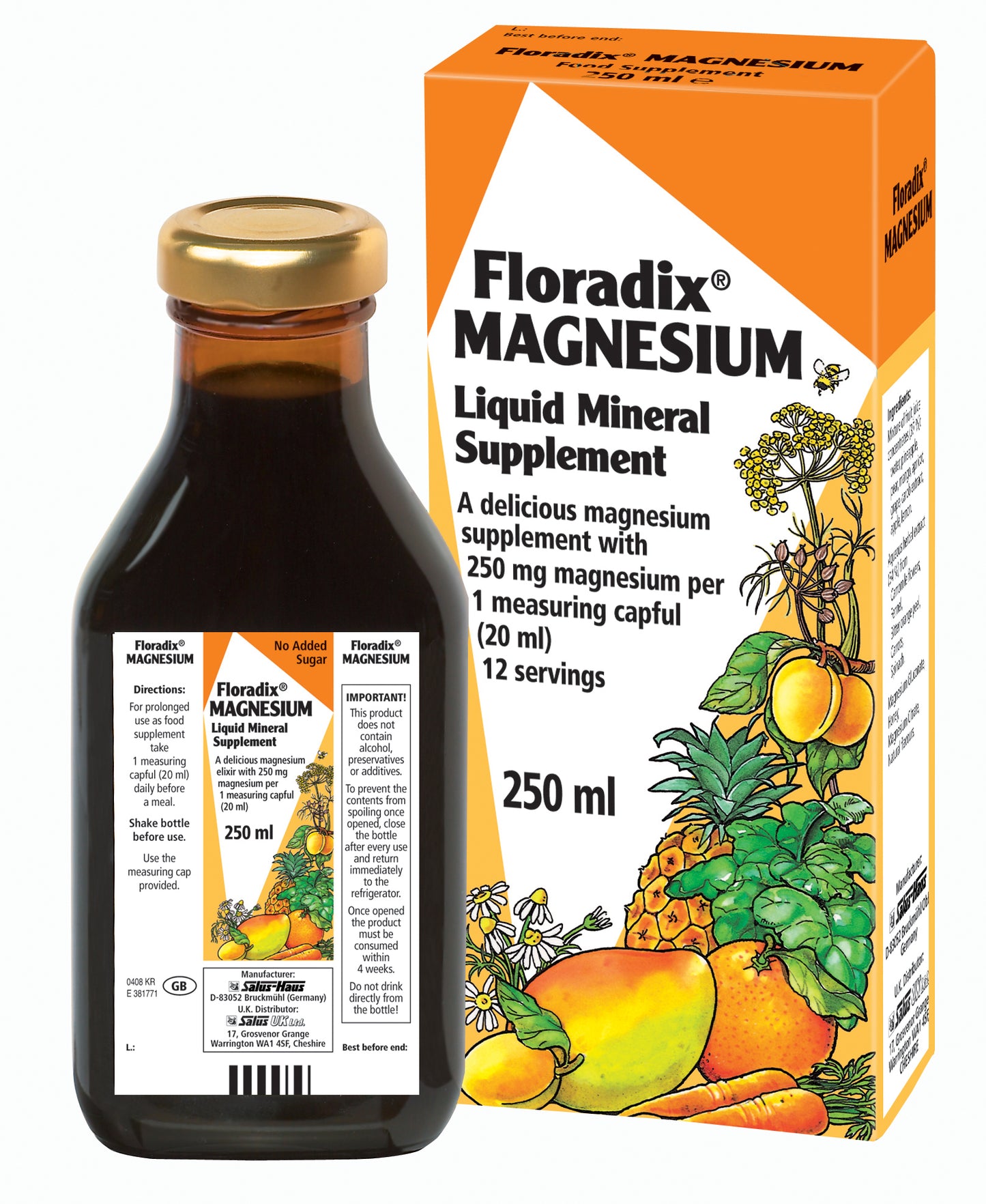 Magnesium Mineral Liquid Supplement