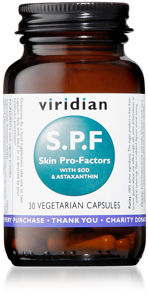 S.P.F. Skin Pro-Factors Veg Caps