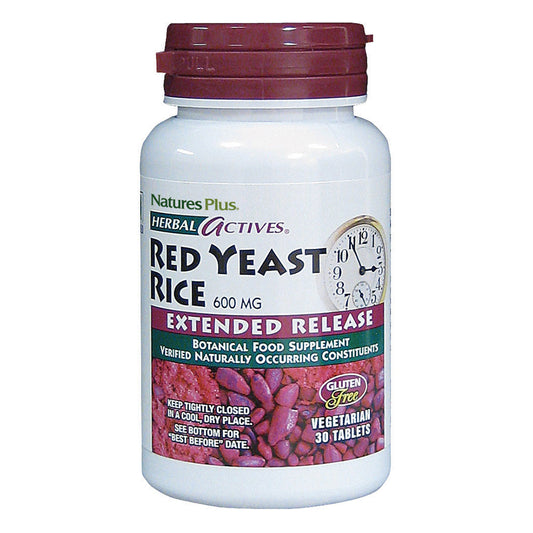 Herbal Actives Red Yeast Rice 600 mg Extended Release Tablets