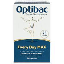 OptiBac Probiotics 'For every day MAX ', Pack of 30 Capsules