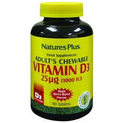 Adults Vitamin D3, 1000iu, 90 Chewables