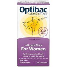 OptiBac Probiotics For women, Pack of 14 Capsules