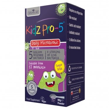 Natures Aid Kidz Pro-5 (5 Billion Bacteria) for children 12 months+