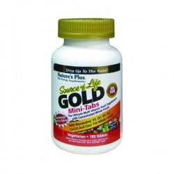 Natures Plus Source of Life Gold Mini, 180 Tablets