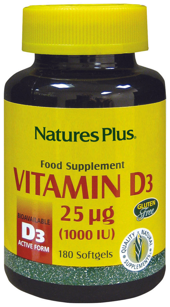 Vitamin D3 1000 IU Softgels