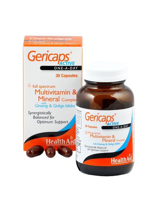 Gericaps® Active (with Ginseng + Ginkgo Biloba)