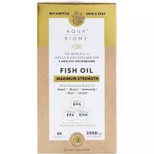 Aqua Biome Fish Oil Maximum Strength
