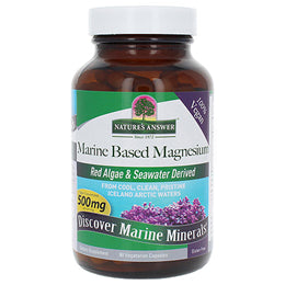 Nature`s Answer Marine Based Magnesium - 90 x 500mg Vegicaps