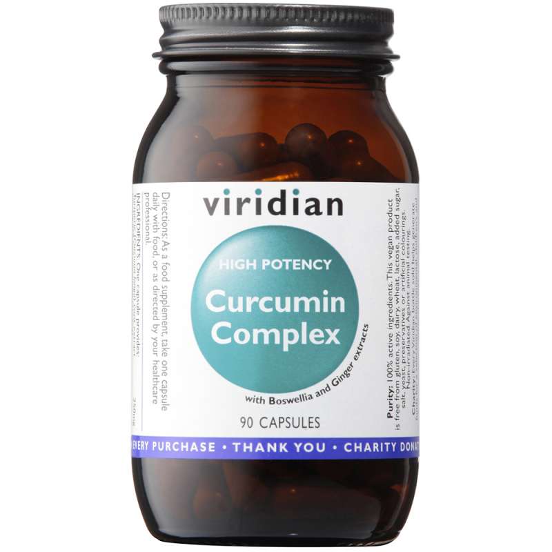 High Potency Curcumin Complex Veg Caps 90s