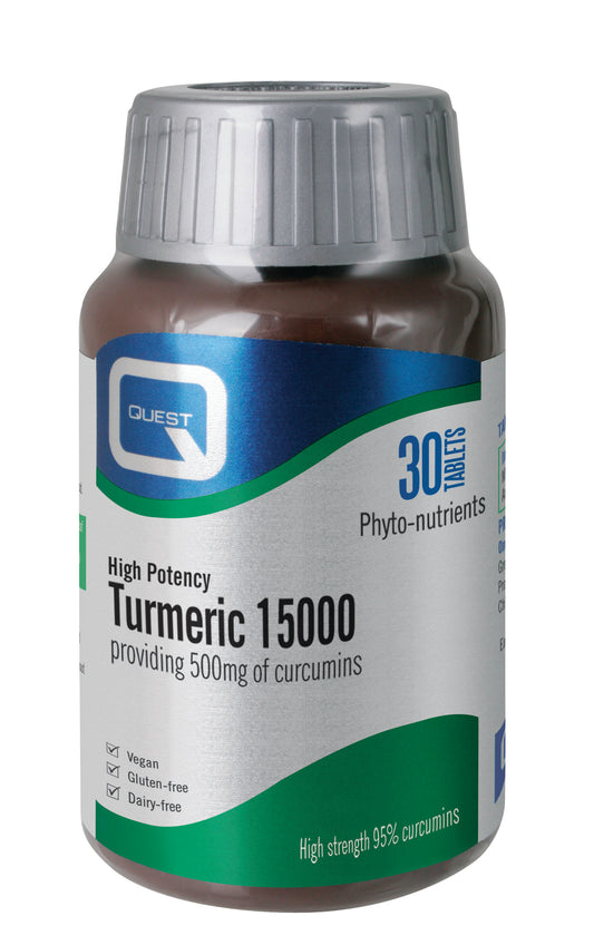 Quest Turmeric 15000(500mg extract)