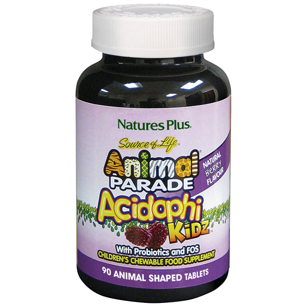Animal Parade® AcidophiKidz Children\s Chewables - Berry Flavour