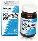 Vitamin B6 (Pyridoxine HCl) 100mg (vegan)