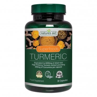 Natures Aid Turmeric 8200mg - 30 caps