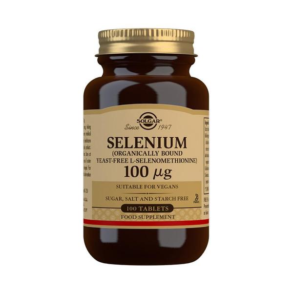 Selenium 100 ug Tablets (Yeast-Free Selenium)