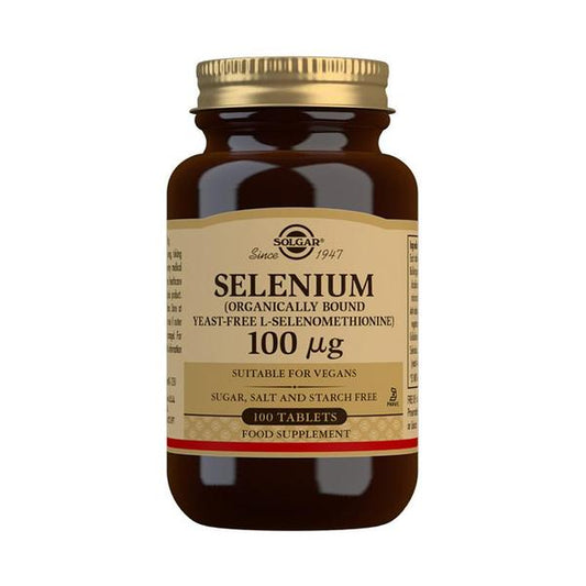Selenium 100 ug Tablets (Yeast-Free Selenium)