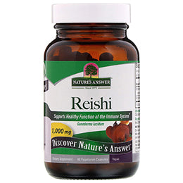 Nature`s Answer Reishi - 60 x 1000mg Vegicaps