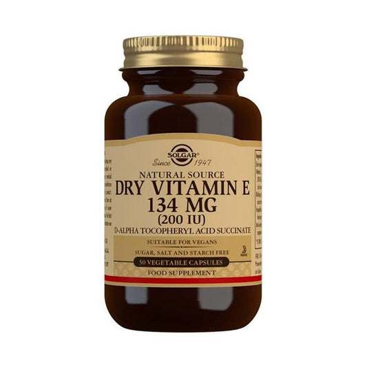 Vitamin E 200 IU Dry Vegetable Capsules