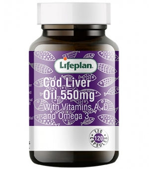 Cod Liver Oil 550mg 120