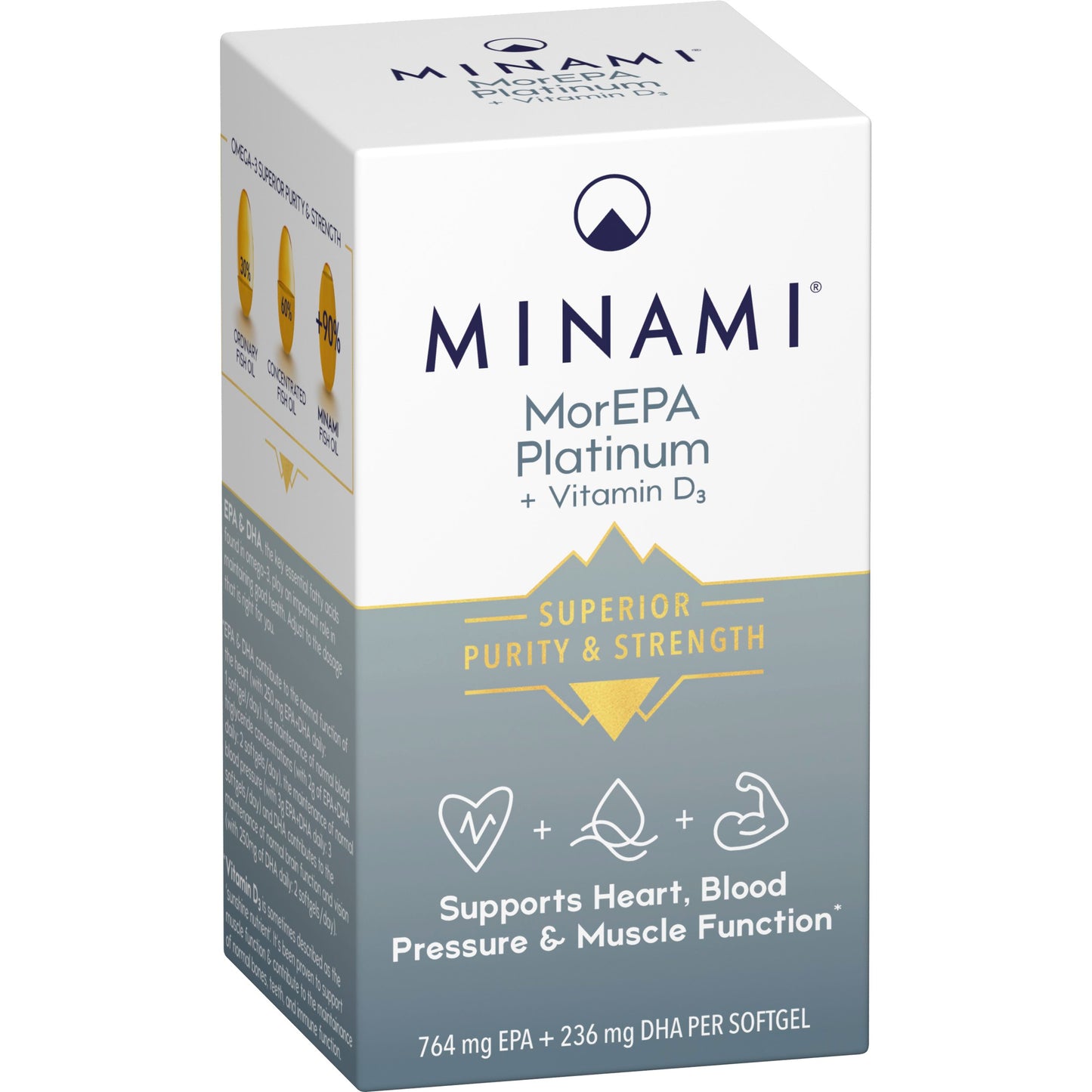 MINAMI MorEPA PLATINUM + Vitamin D3