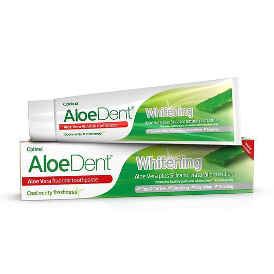 AloeDent® Whitening fluoride toothpaste 100ml