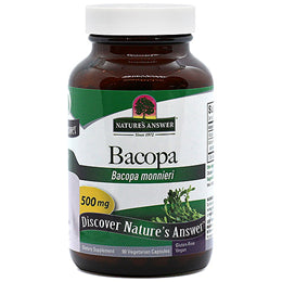 Nature`s Answer Bacopa - 90 x 500mg Vegicaps