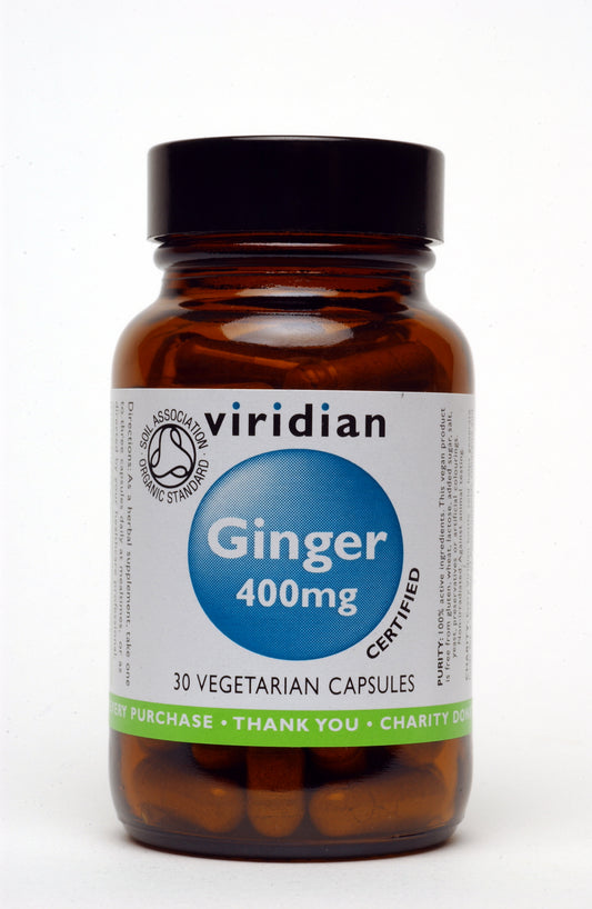 Organic Ginger Root 400mg