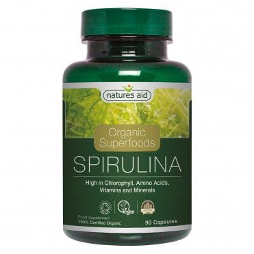 Natures Aid Organic Spirulina