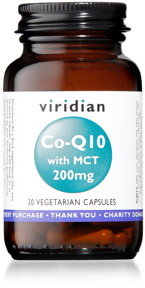 Co-enzyme Q10 200mg with MCT Veg Caps