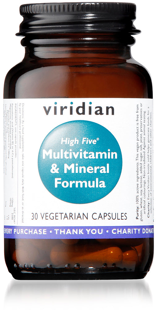 HIGH FIVE® Multivitamin & Mineral Formula Veg Caps 30