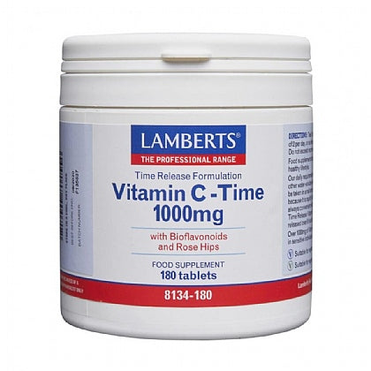 Time Release Vitamin C 1000mg with Bioflavonoids and Rose Hips