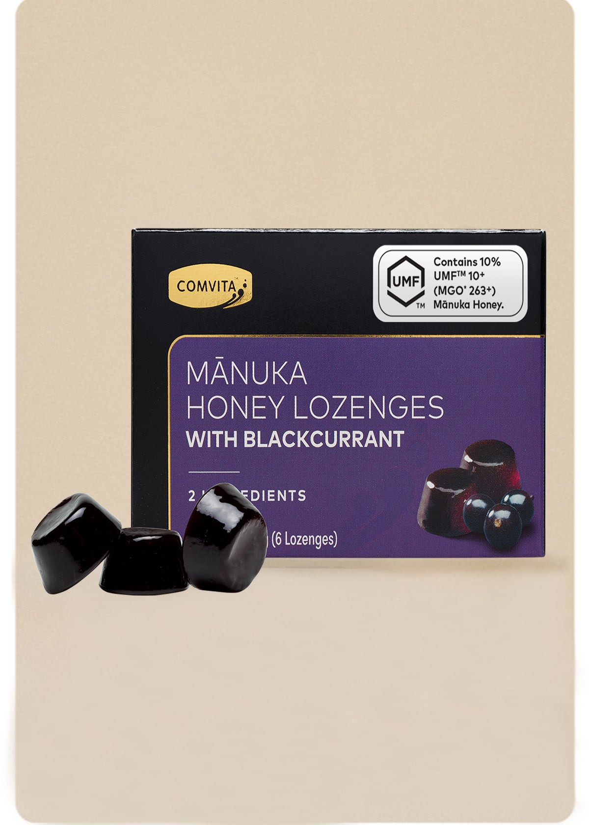 Manuka Honey With Blackcurrant Lozenges