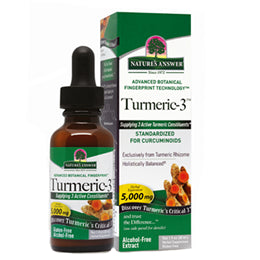 Nature`s Answer Turmeric-3 - 3 Active Turmeric Constituents - 30ml