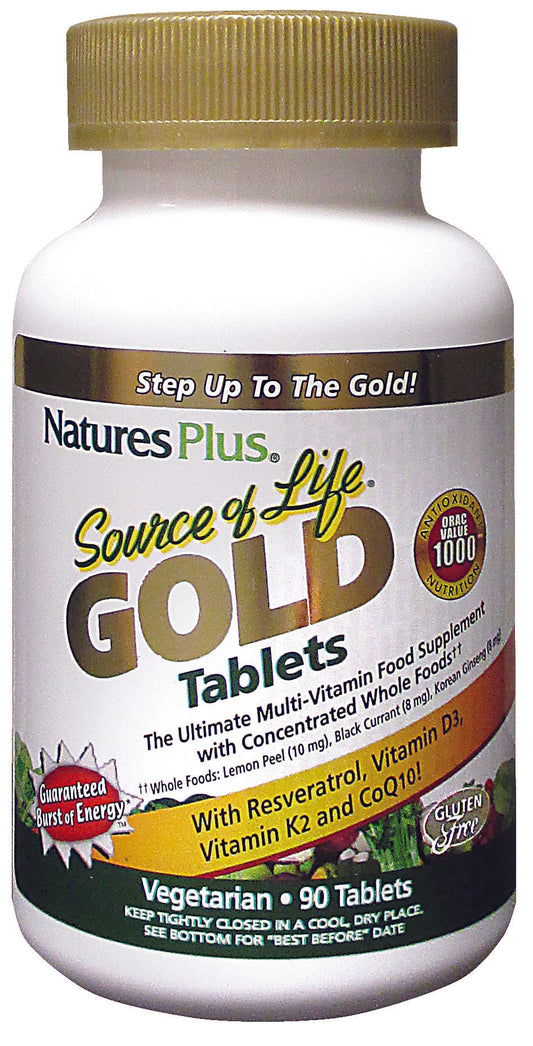 Natures Plus Source of Life Gold Tablets, 90 Tablets