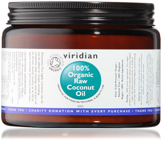 100% Organic Raw Coconut Oil