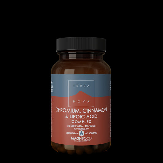 Chromium, Cinnamon & Lipoic Acid Complex 50s