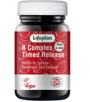 Vitamin B Complex Timed Release x 30 Tablets