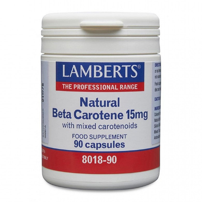 Natural Beta Carotene 15mg