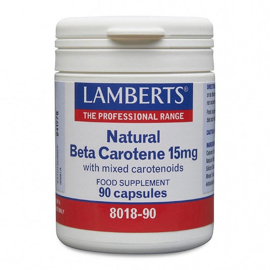 Natural Beta Carotene 15mg