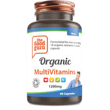 Mens Organic MultiVitamin - 90 Caps