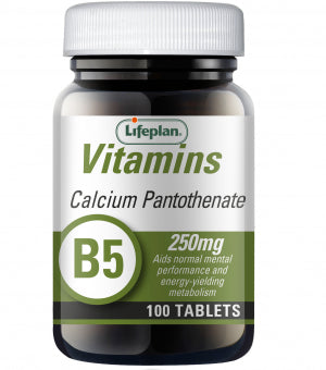 Calcium Pantothenate (Vit B5) x100 tablets