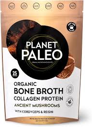 Organic Bone Broth Collagen Protein - Ancient Mushrooms-225g
